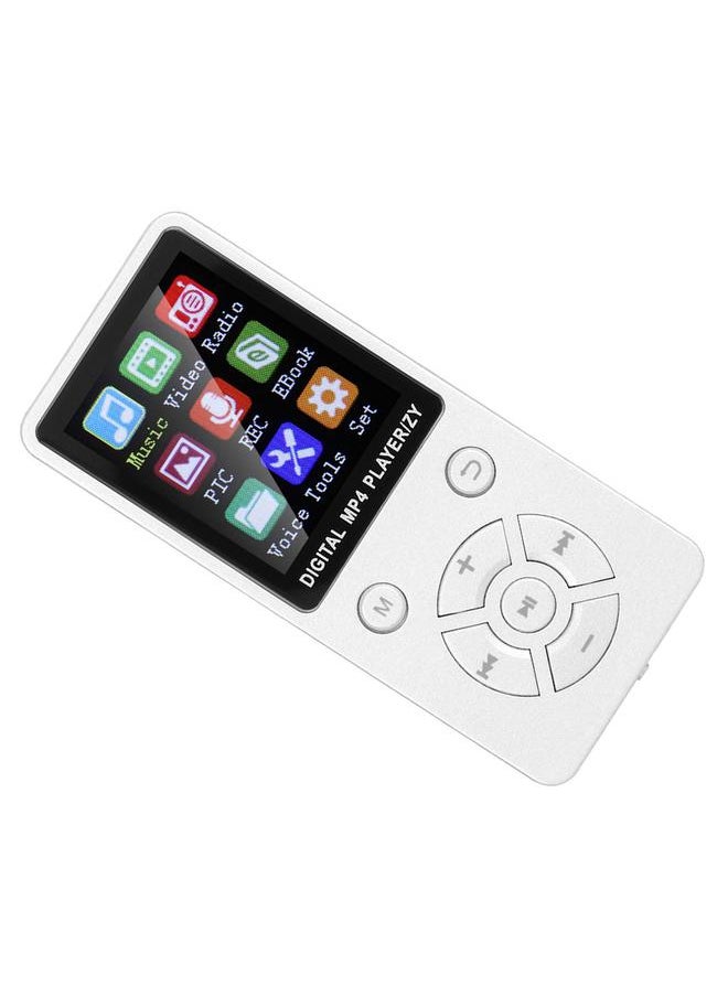 T1 Music MP3 Player Bluetooth Support 32G Memory EightDiagram Tactics Buttons White