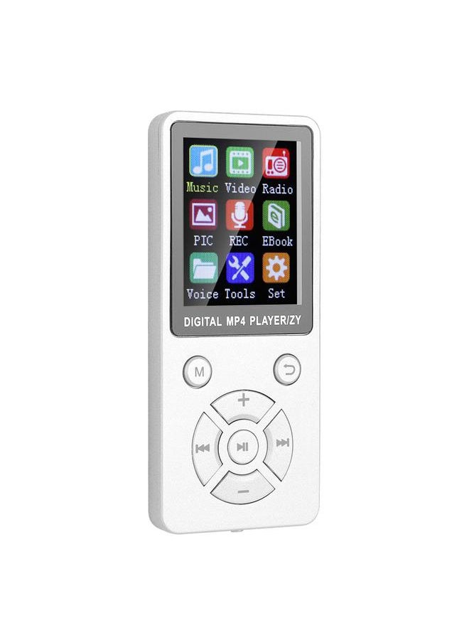 T1 Music MP3 Player Bluetooth Support 32G Memory EightDiagram Tactics Buttons White