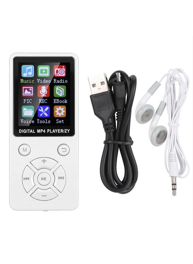 T1 Music MP3 Player Bluetooth Support 32G Memory EightDiagram Tactics Buttons White
