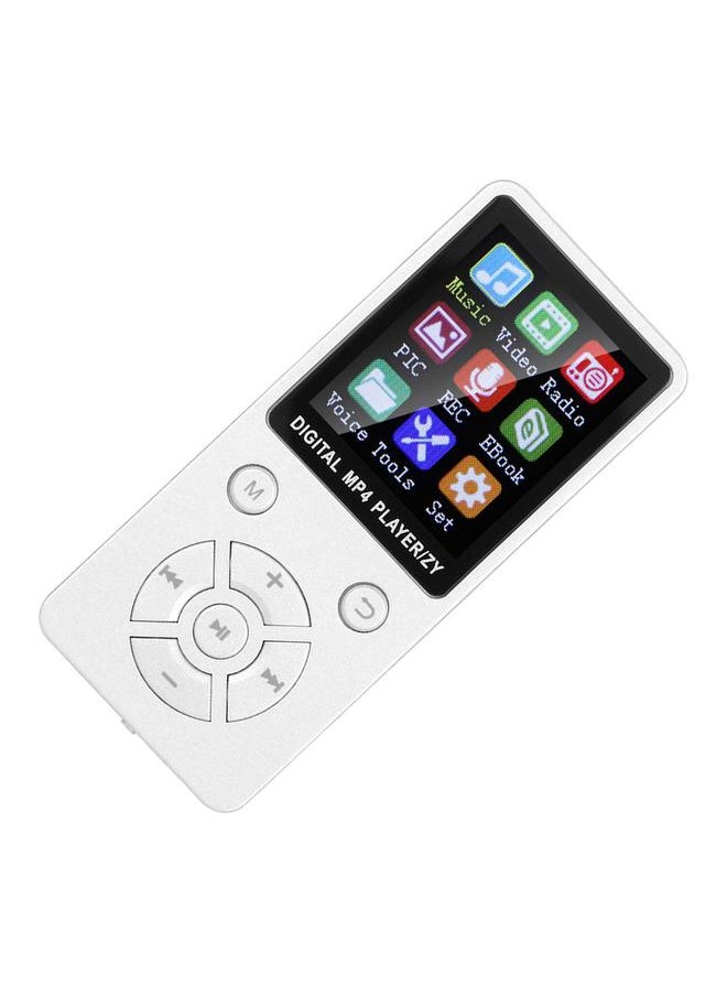 T1 Music MP3 Player Bluetooth Support 32G Memory EightDiagram Tactics Buttons White
