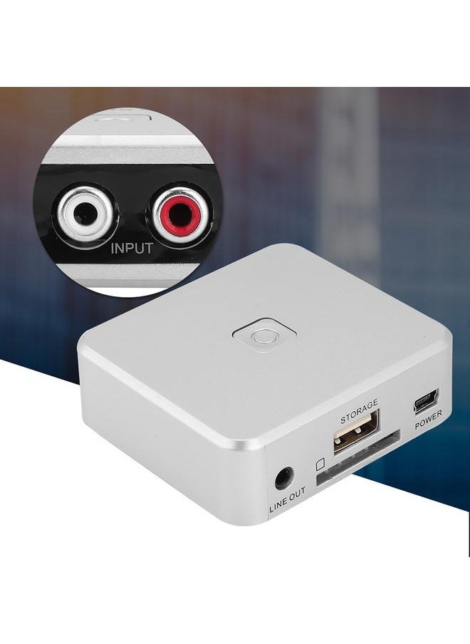 USB Audio Capture Card Music Digitizer HD Music Player Recorder L/R 3.5