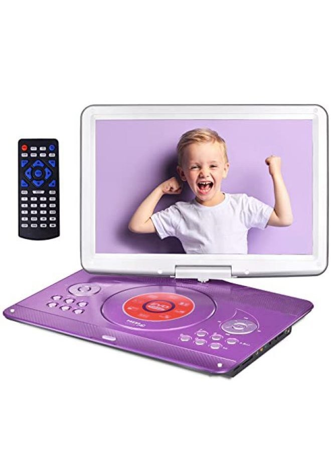 J71 English CD Player Home Car DVD Player Loud Portable Mobile DVD TV-Body Color:Rose Gold