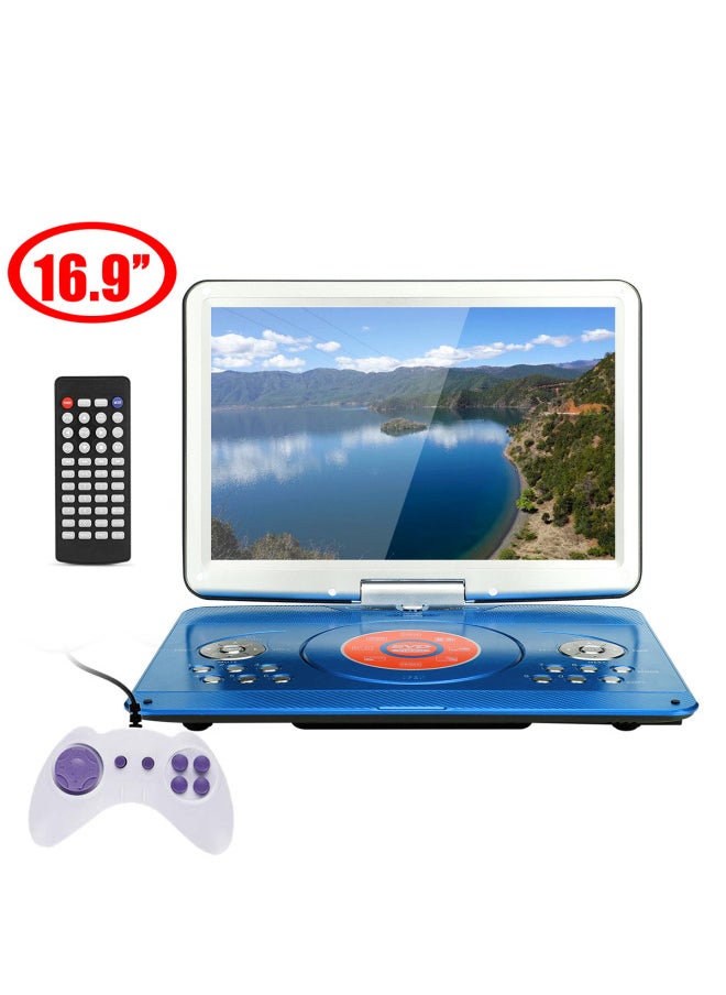 J71 English CD Player Home Car DVD Player Loud Portable Mobile DVD TV-Body Color:Rose Gold