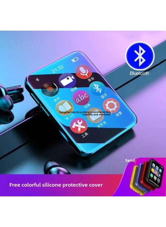 Touch Screen Walkman Student Version Bluetooth English-Chinese Novel Audio Player-Body Color:2.5inch Screen [touch Screen + Dictionary]-Memory Capacity:128gb-full Set Of Gifts