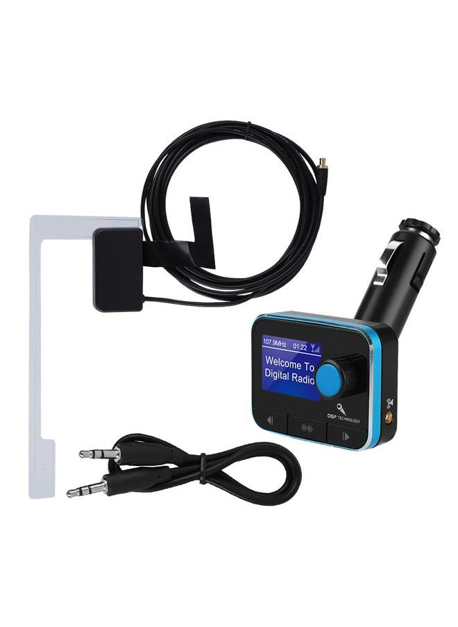 DAB / DAB+ Receiver FM Transmitter Car Bluetooth Player Support U Disk TF Card