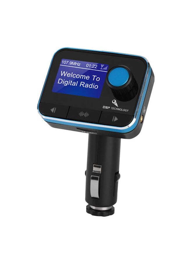 DAB / DAB+ Receiver FM Transmitter Car Bluetooth Player Support U Disk TF Card