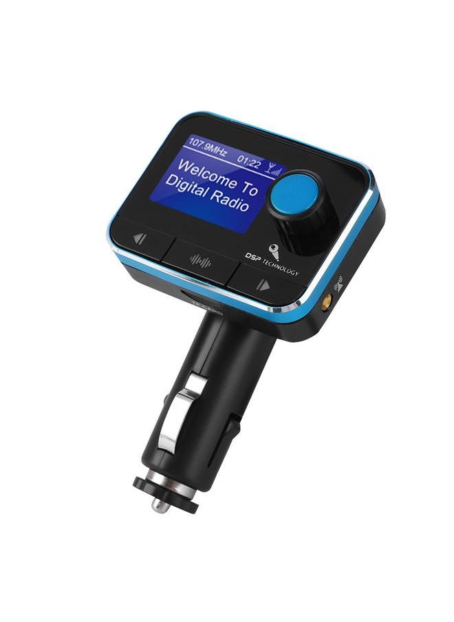 DAB / DAB+ Receiver FM Transmitter Car Bluetooth Player Support U Disk TF Card