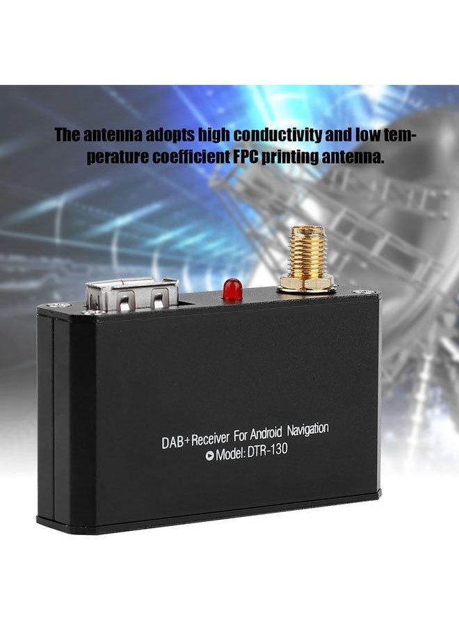 Bluetooth DAB/DAB+ Band Car Digital Broadcast Radio Receiver Box for Android APP Control