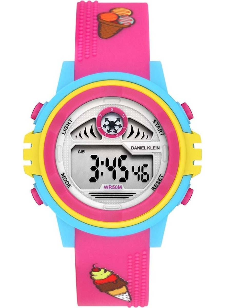 Digital New Season Alarm-Stopwatch-Lighting Featured Children's Wristwatch DK.DJT.1005
