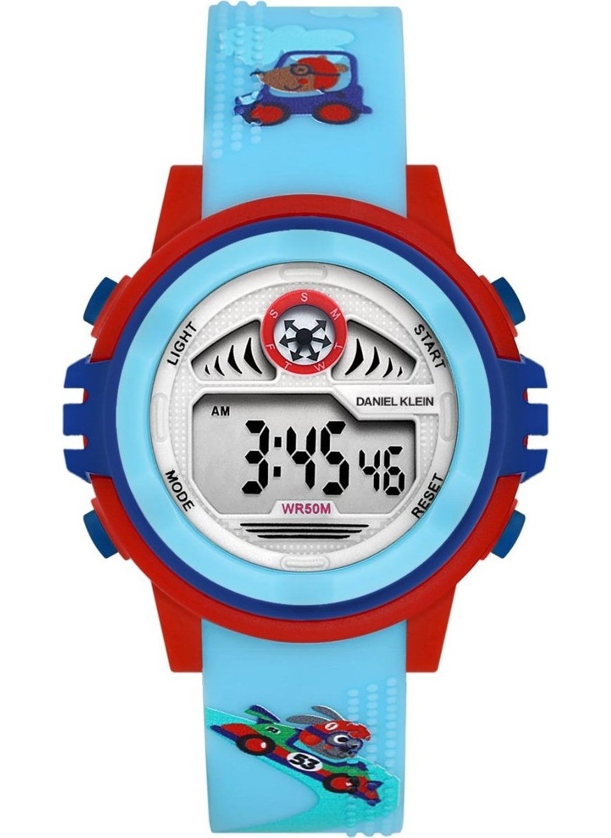 Digital New Season Alarm-Stopwatch-Lighting Featured Children's Wristwatch DK.DJT.1008