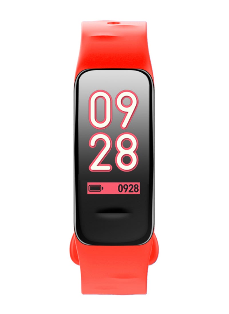 IP67 Smart Bracelet Fitness Tracker Watch Red