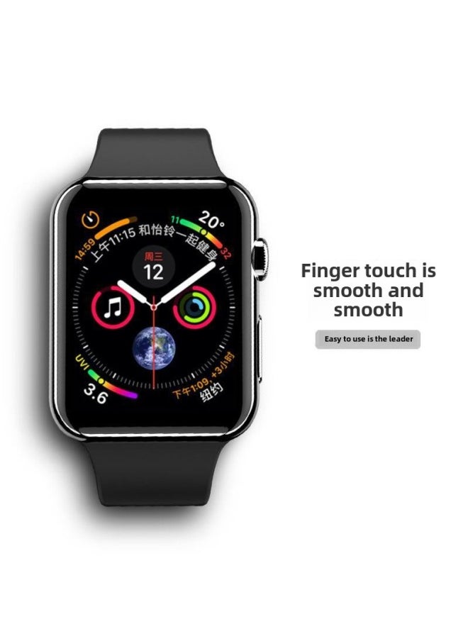 For Apple Watch Hydrated Film Full Screen Cover Applewatch9 Protective Film Apple Iwatch7810se-Color:Hydrogel Film (10 Pieces)-Dimensions:49mm