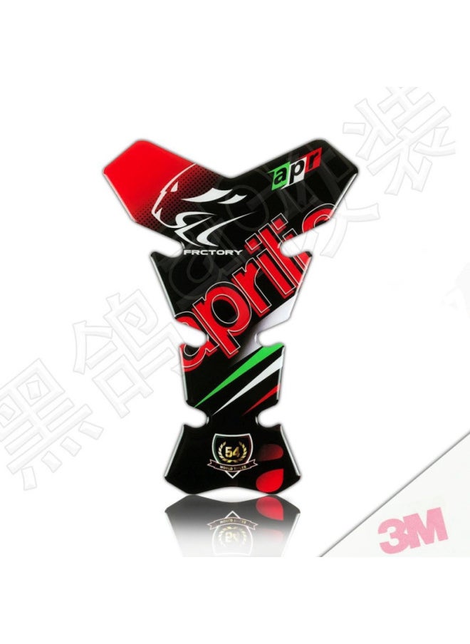 For KTM Suzuki Honda Yamaha Motorcycle Stereo Waterproof Fuel Tank Sticker Decorative Fuel Tank Fishbone Decal-Colour:Aprilia 4 3m Glue-free Waterproof And Anti-slip-Size:Default Item