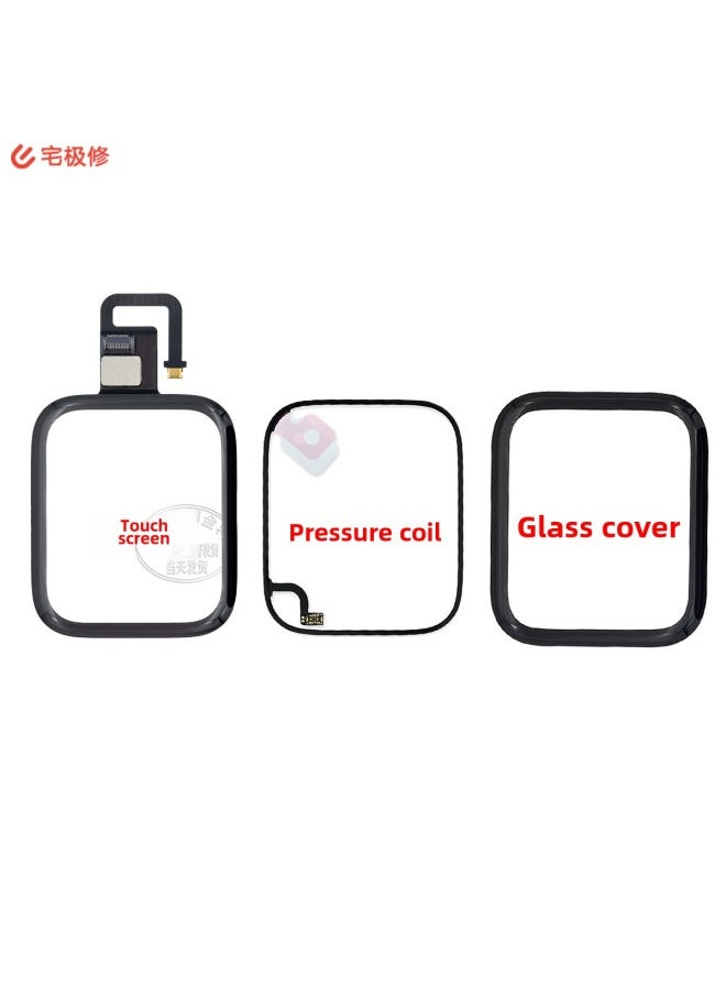 Touchscreen Watch Glass Screen Protector 5th Gen Outer Display For Apple Watch High Sensitivity Pet Material Transparent Sticker-Color:Watch OCA 1 Pack 50 38MM-Dimensions:Single