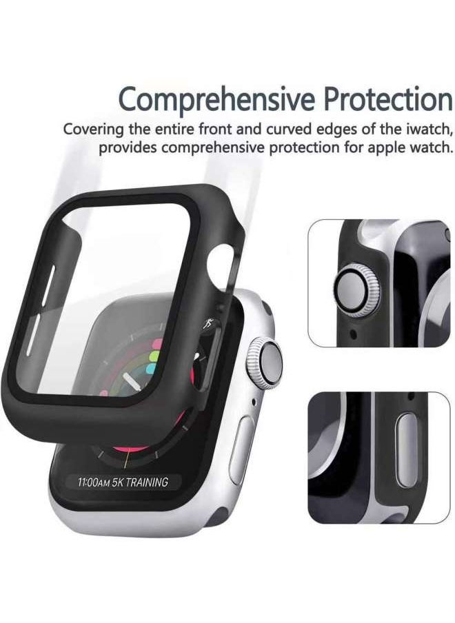 Suitable For IwatchS10 Protective Case Film Integrated Apple Watch 46mm Case WatchS9/S8/S765-Color:Light Green-Dimensions:42mm