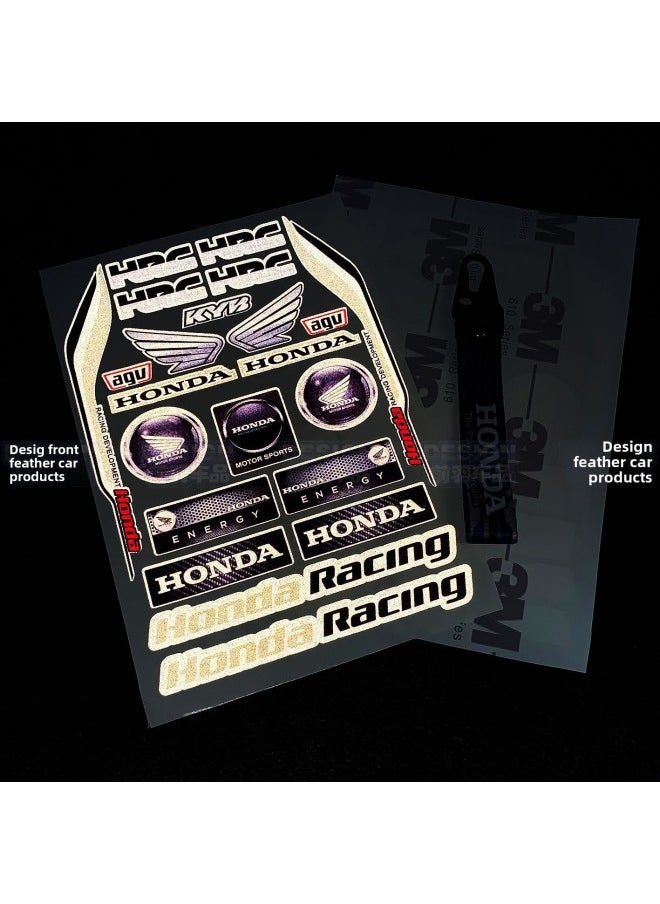 3M Reflective Material Sticker For Honda Motorcycle Modified Waterproof PCX Pedal HONDA Electric Car Decoration-Color:Type B Silver Suit Imported 3m Reflective Material ♢ ♢ ♢ ♢-Size:Default Item♢♢♢♢