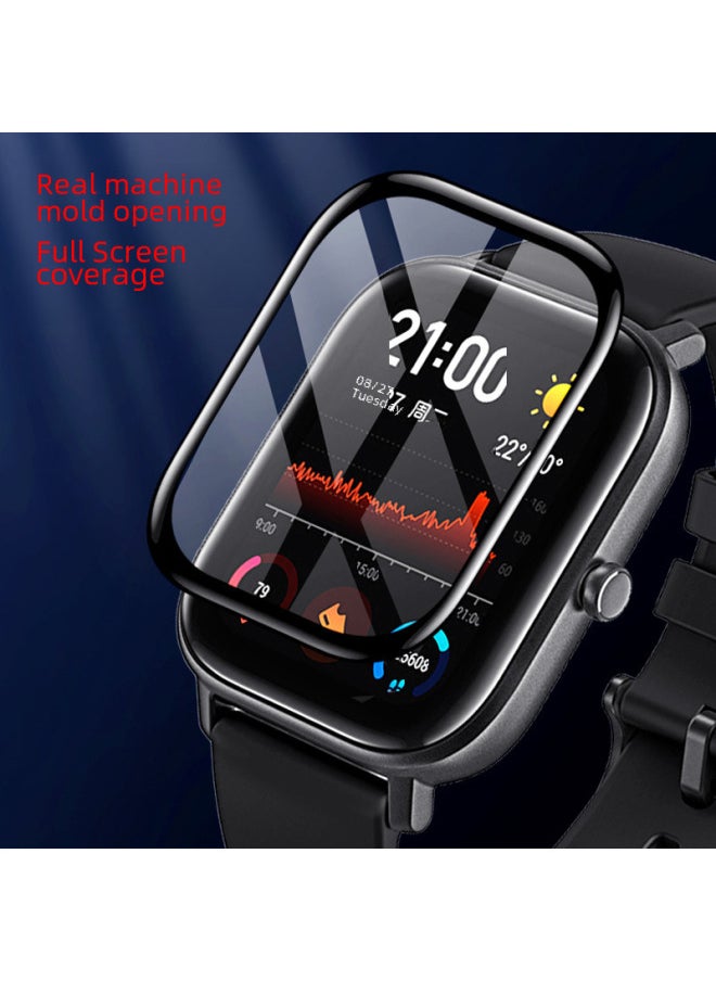 Suitable For AppleWatch Protective Film Apple Watch S10 Full Screen PMMA Curved Surface Hot Bending 8 Generation 45mm HD Film-Color:3D Composite Film (5 Piece Set)-Dimensions:iwatch Ultra*49mm（S7、S8、S9)）