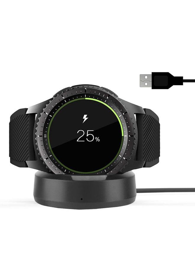 Wireless Charging Cradle Dock Fast Charger For Samsung Galaxy Gear Sport Watch