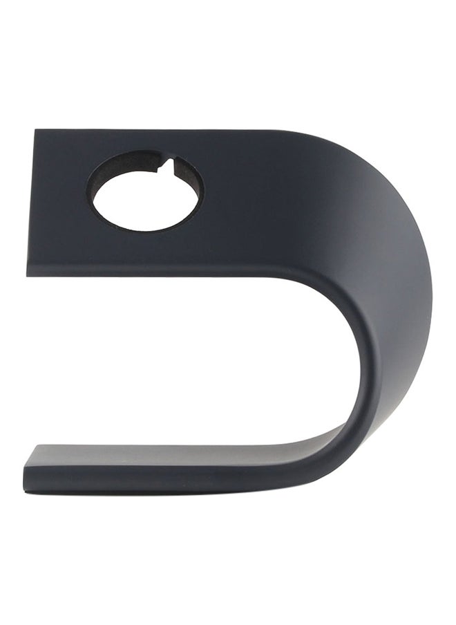 U Shape Aluminum Stand Charger Holder For Apple Watch Grey