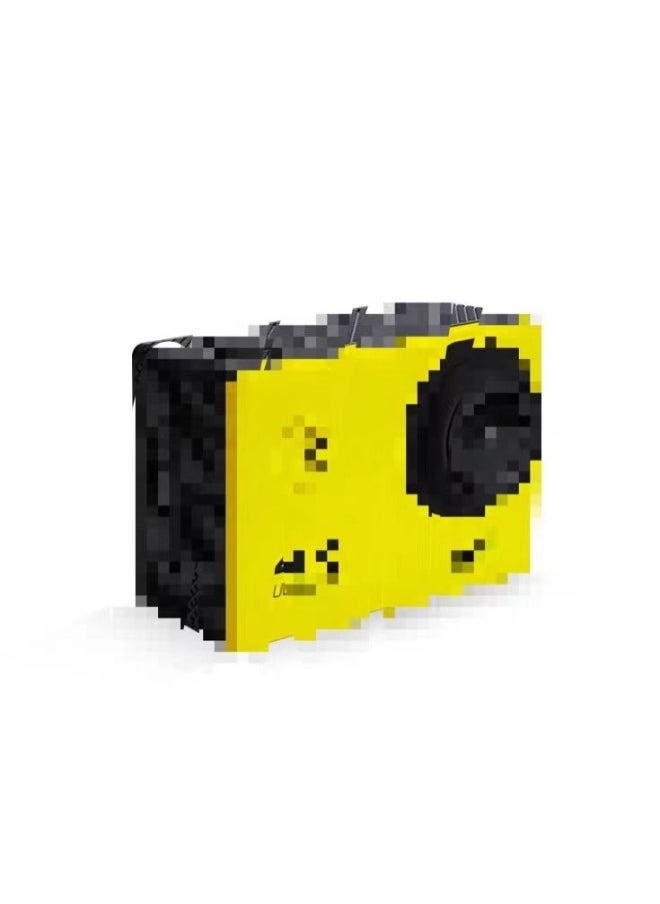 4k Wifi High Definition Sports Camera Waterproof Dv Camera H9s2r Mobile Phone Connection Underwater-Color:Black