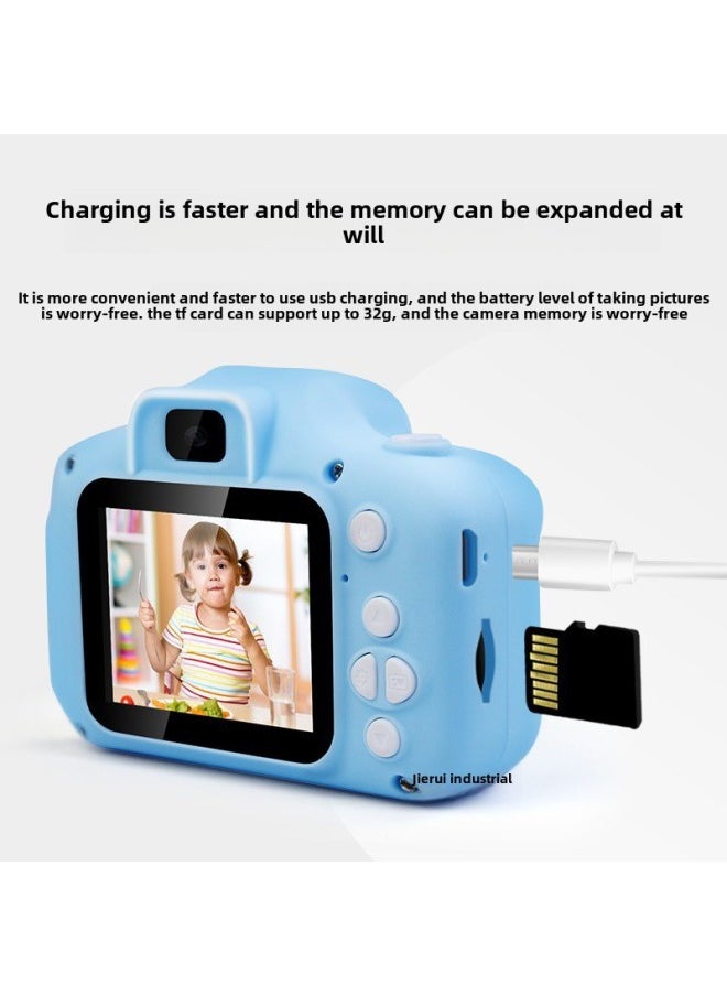X2 HD Children's Camera Can Take Pictures Video Children's Digital Camera Sports Camera Gifts Wholesale-Color:Green-popular List Photography-