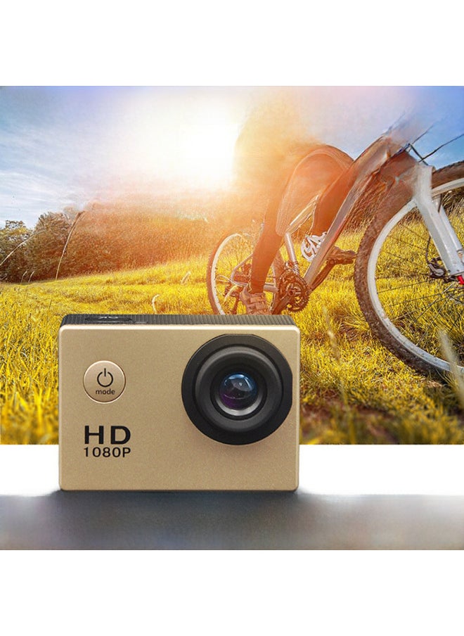 Outdoor Sports Camera Dv3c Digital Waterproof Sj4000 1080p A7 High Definition Waterproof Digital Camera-Color:Pink