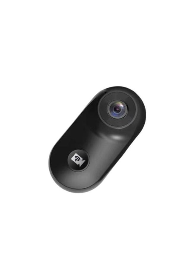 Riding Thumb Camera Upgrade 2 Million WIFI Version 360 Magnetic Sports Camera Travel Shooting-Color:Black Upgrade 2 Million Non-screen WIFI Version