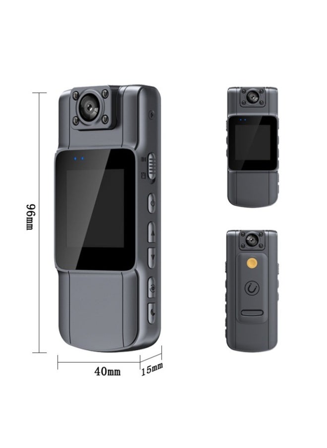 Sports Camera Pocket Thumb Camera Portable Chest Collar Clip Camera Video Recording Recording Pen Conference Recorder-Color:1080P