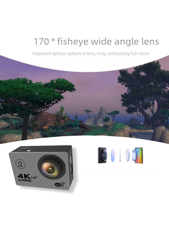 Digital Computer Sports Photography Camera High Definition 1080p Resolution 30fps Frame Rate-Color:White