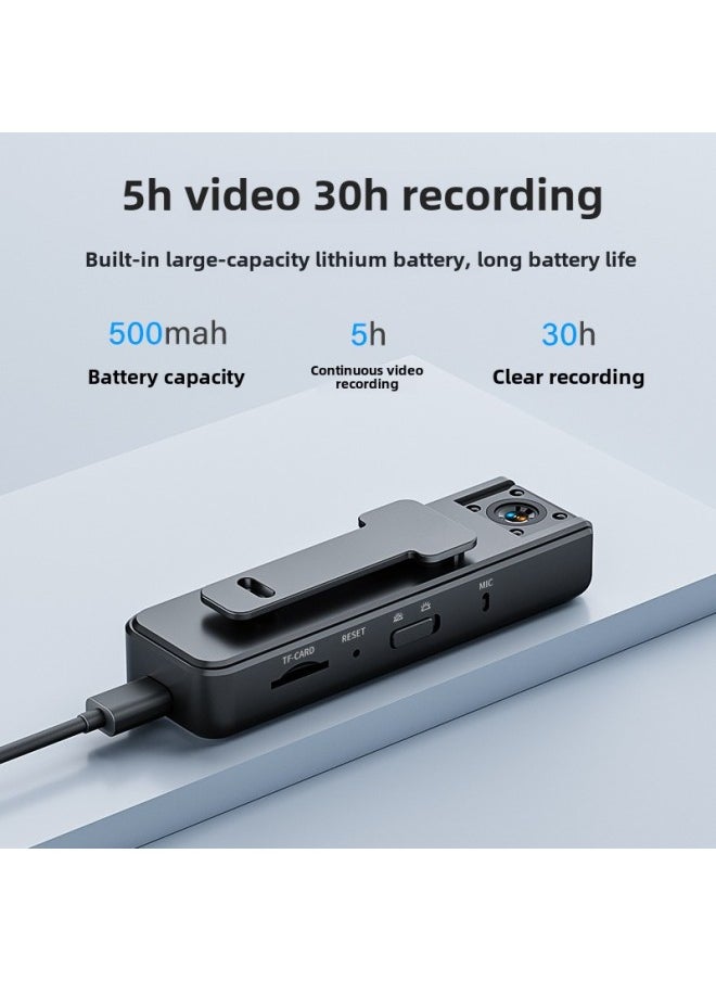 A9 Recorder HD Night Vision 1080P Conference Recorder Outdoor Sports Portable Recording Direct Recording Camera-Color:A9 Direct Recording Camera + 16g Memory Card