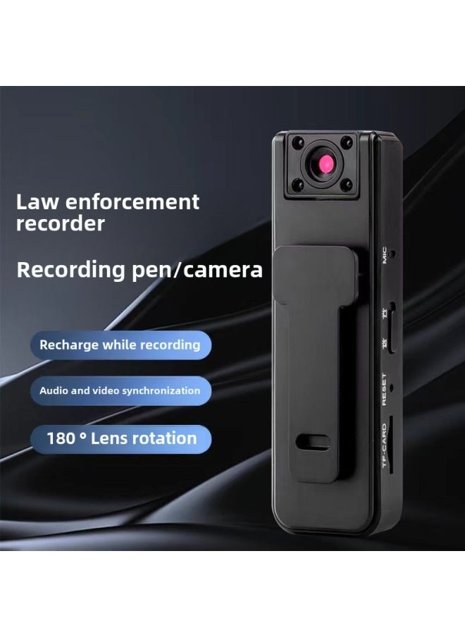 A9 Recorder HD Night Vision 1080P Conference Recorder Outdoor Sports Portable Recording Direct Recording Camera-Color:A9 Direct Recording Camera + 16g Memory Card