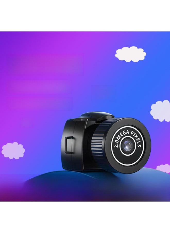 Camera Y2000 Hd Smart Outdoor Sports Camera Dv Travel Digital Small Camera Y4000 Children Camera-Color:Black (no Card)