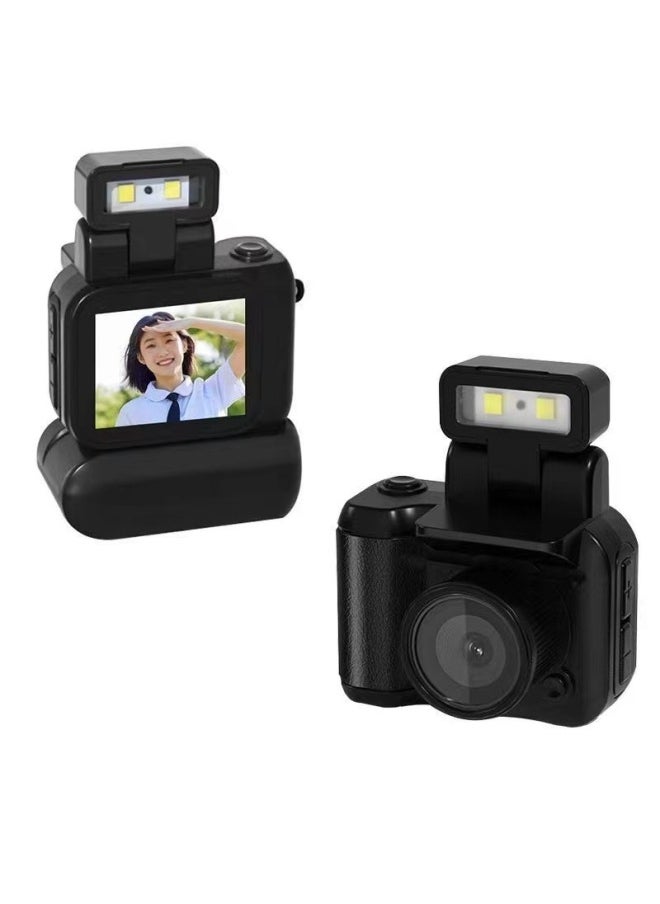 Camera Y2000 Hd Smart Outdoor Sports Camera Dv Travel Digital Small Camera Y4000 Children Camera-Color:Black (no Card)