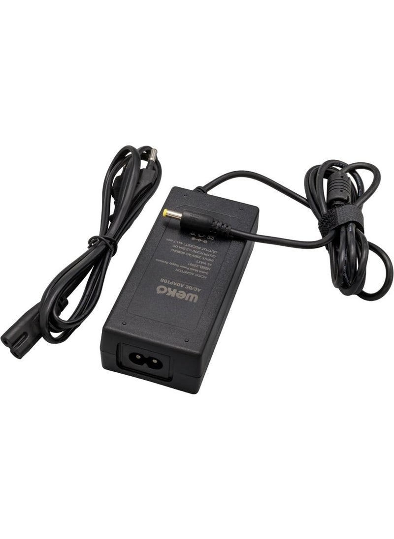 Weko 20 Volt 2.25 Ampere 4.0x1.7mm Tip Notebook Adapter Domestic Production