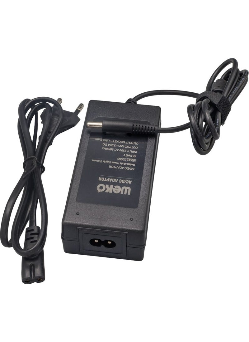 Weko 12 Volt 3.25 Ampere 4.5x3.0mm Tip Notebook Adapter Domestic Production