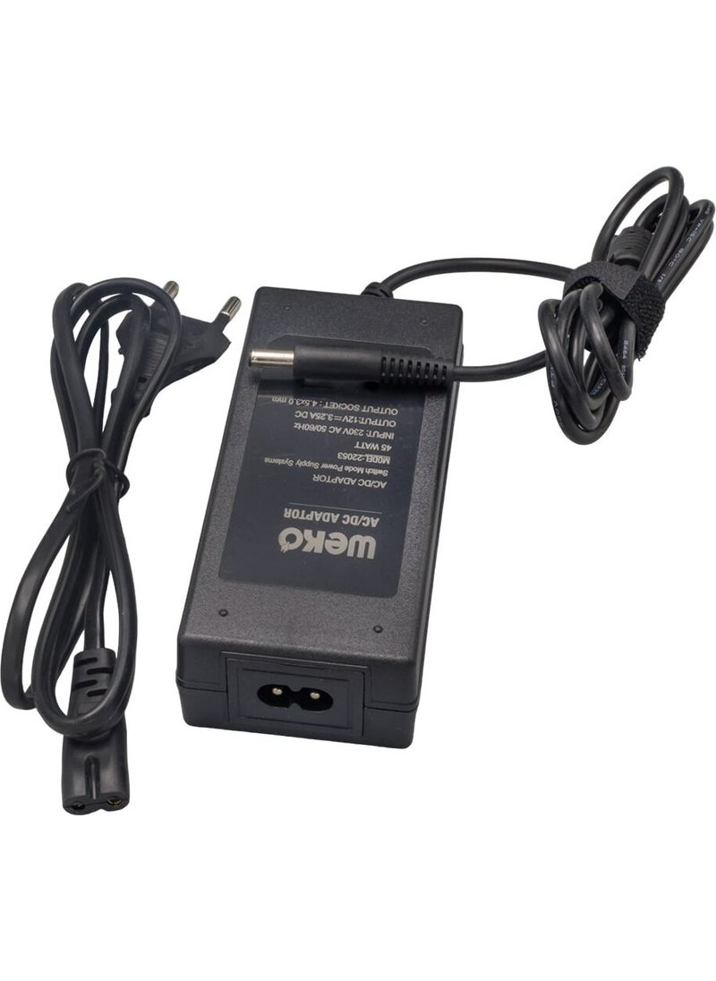 Weko 12 Volt 3.25 Ampere 4.5x3.0mm Tip Notebook Adapter Domestic Production
