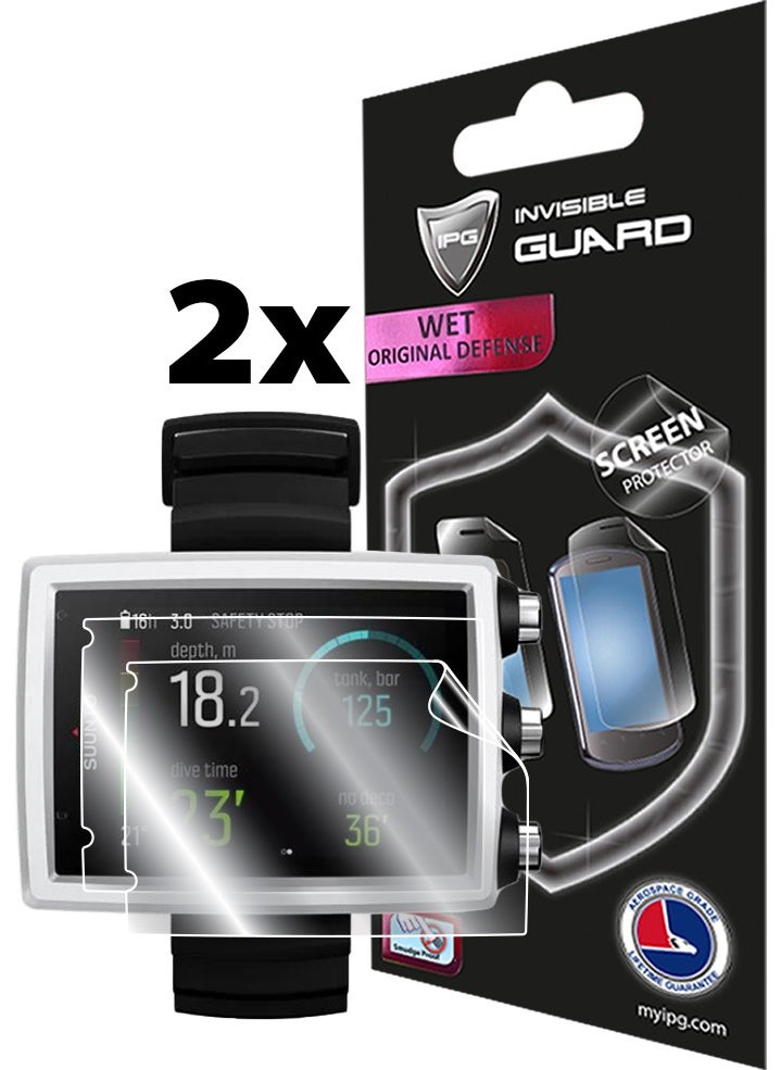 Hydrogel Screen Protector Compatible with Suunto Eon Core Dive Computer (2 Pieces)