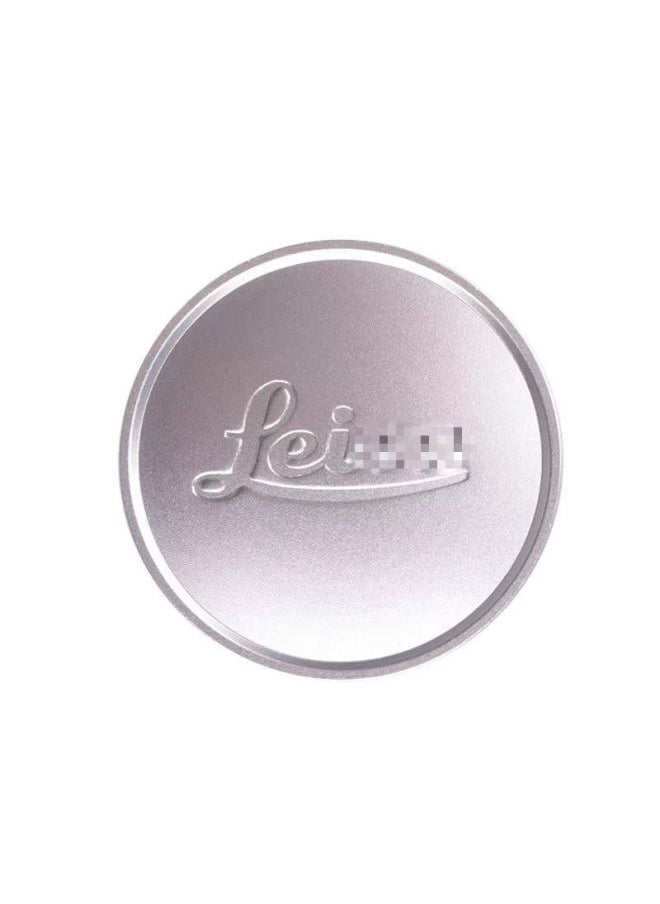 High Quality Leica A39 E39 Lens Dedicated Metal Front Cover Optional Black/silver-Color:Silver