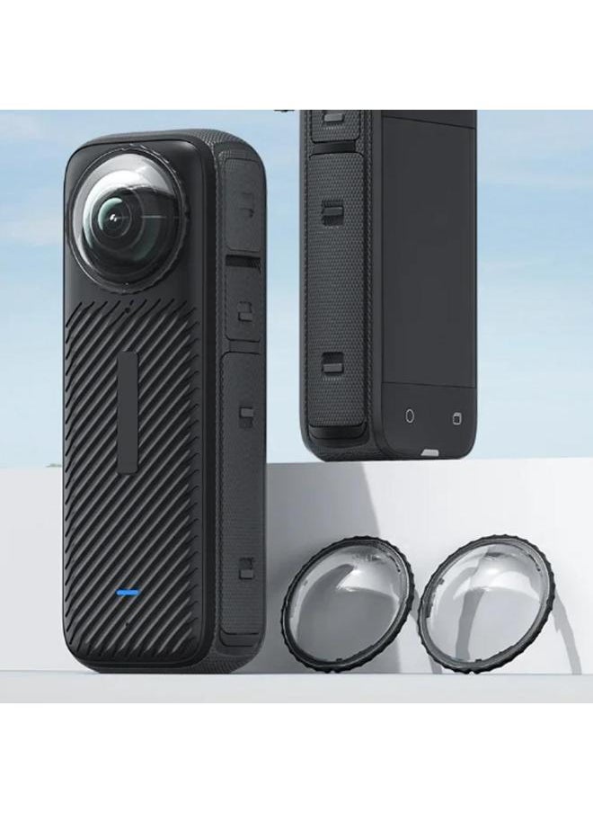 FOR STARTRC PHOTO For FOR Insta360 Shadow Stone X4 Lens Protective Cover Screen Scratch-resistant-Color:1PC