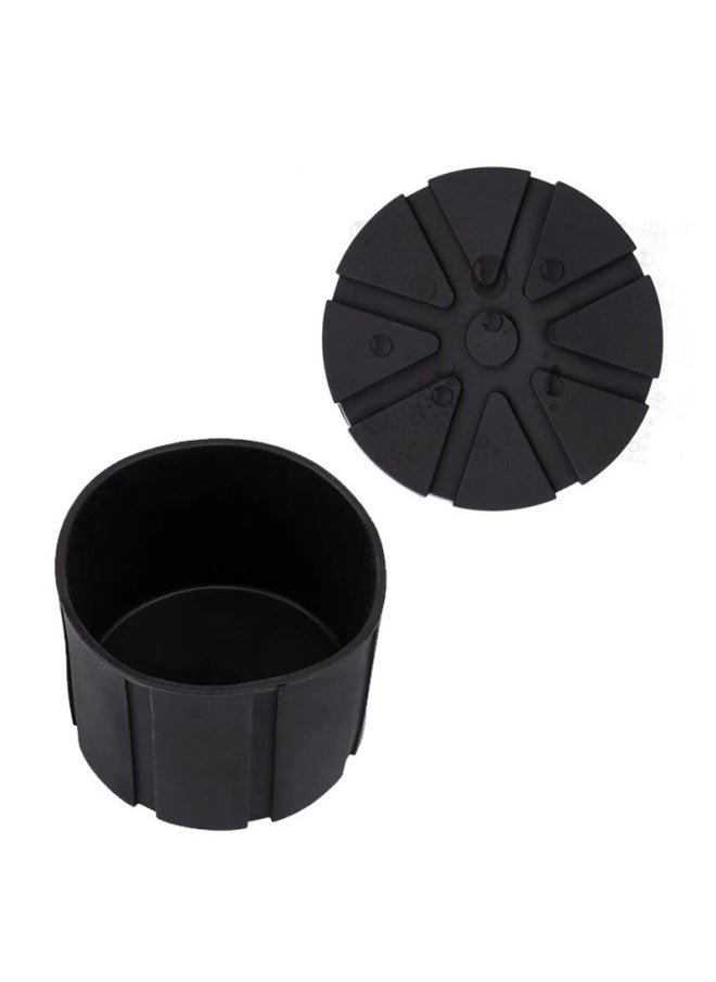 Silicone Lens Cover For SLR Camera Lens Cover For SLR Camera Lens Cover Universal Protective Cover Camera Accessories-Color:Dark Gray