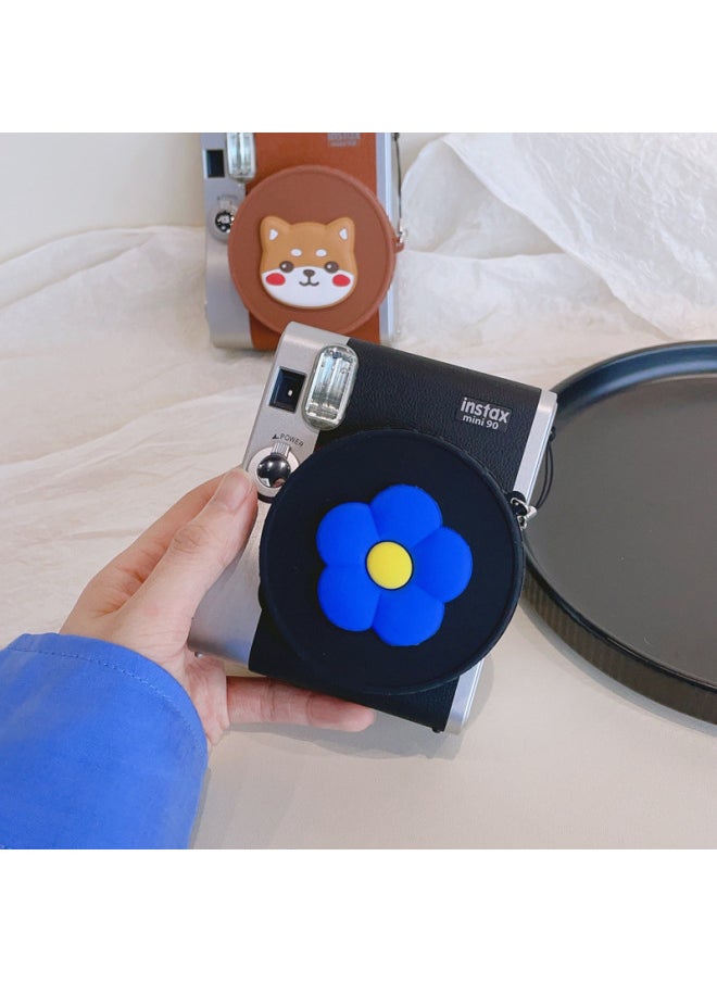 Mini40 Is Suitable For Fuji Poritax Instax Mini 40 Camera Silicone Lens Cover Portable Camera Cover-Color:Black Cover-huhu Briquettes