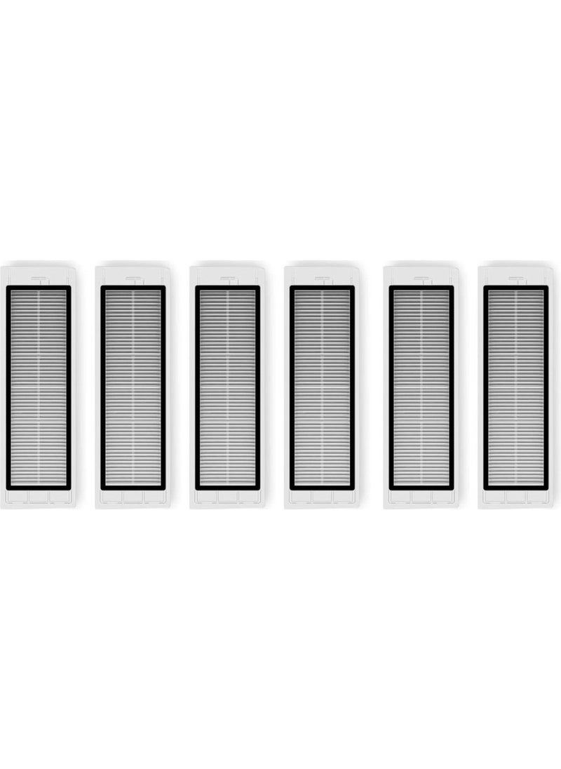 Roborock S5 Max (White) Compatible Spare Hepa Filter - 6 Pieces