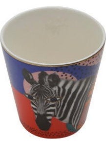 Wild Life Zebra Glass 320 Cc