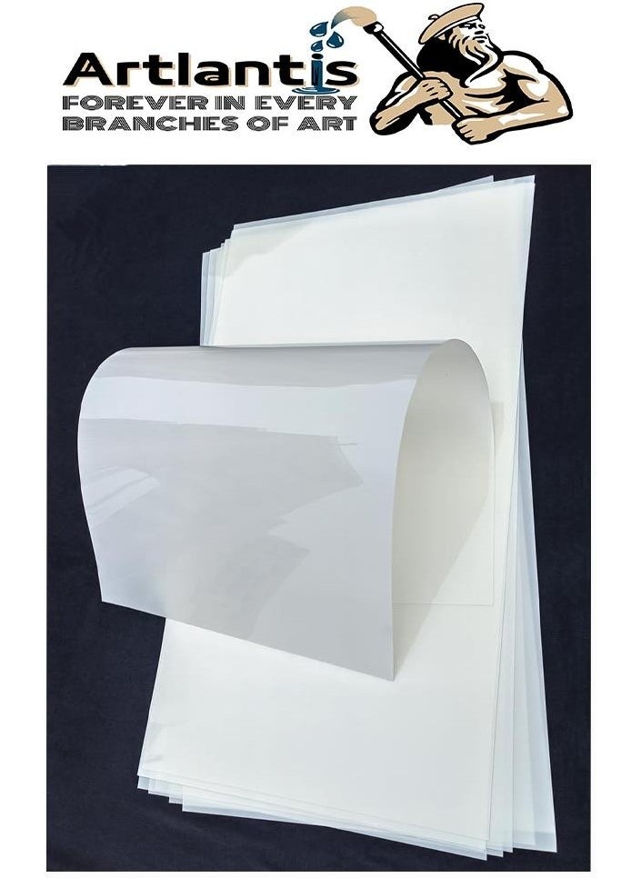 Acetate Paper PVC A4 50 Pieces 100 Micron Photocopy Transparency Transparent A4 Paper 21X29,7 Projector Overhead