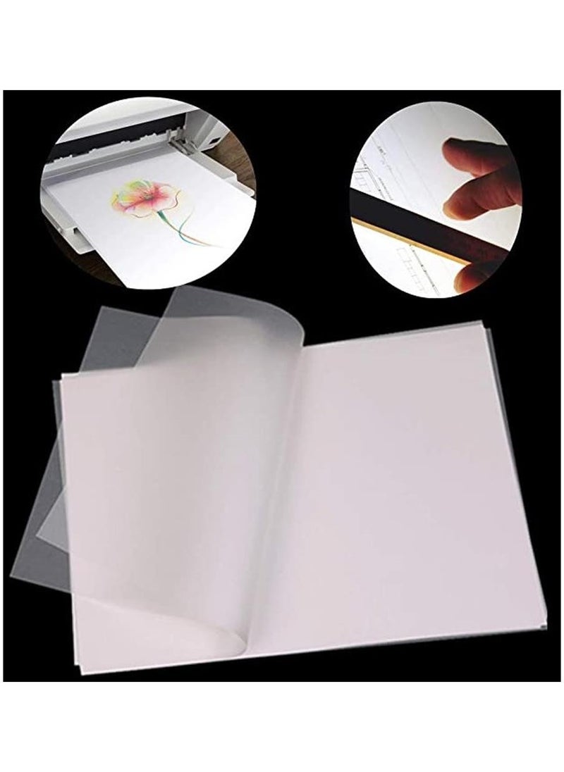 Tracing Paper A4 90 gr 100 Pieces of Sketch Paper 1 Pack