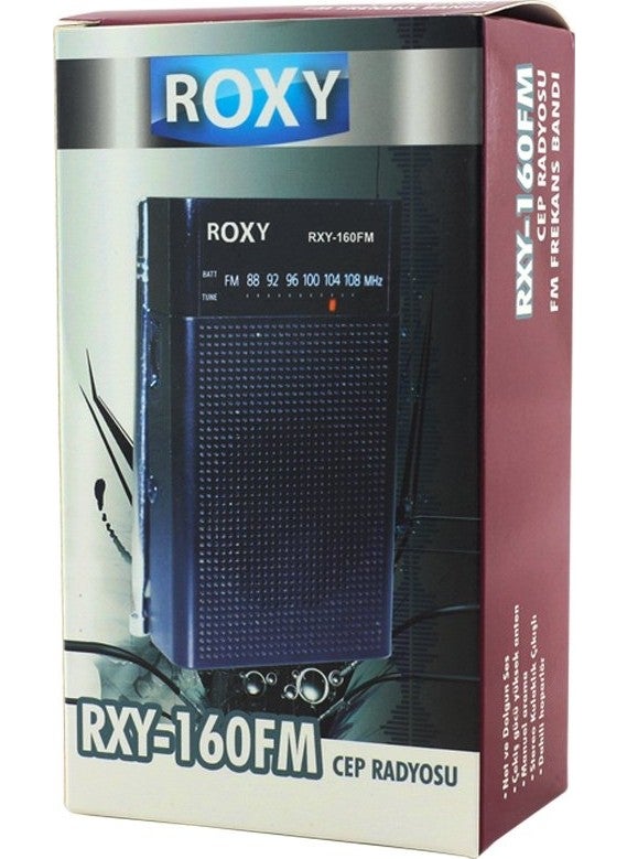 Dexter RXY-160FM Pocket Mini Analog Radio