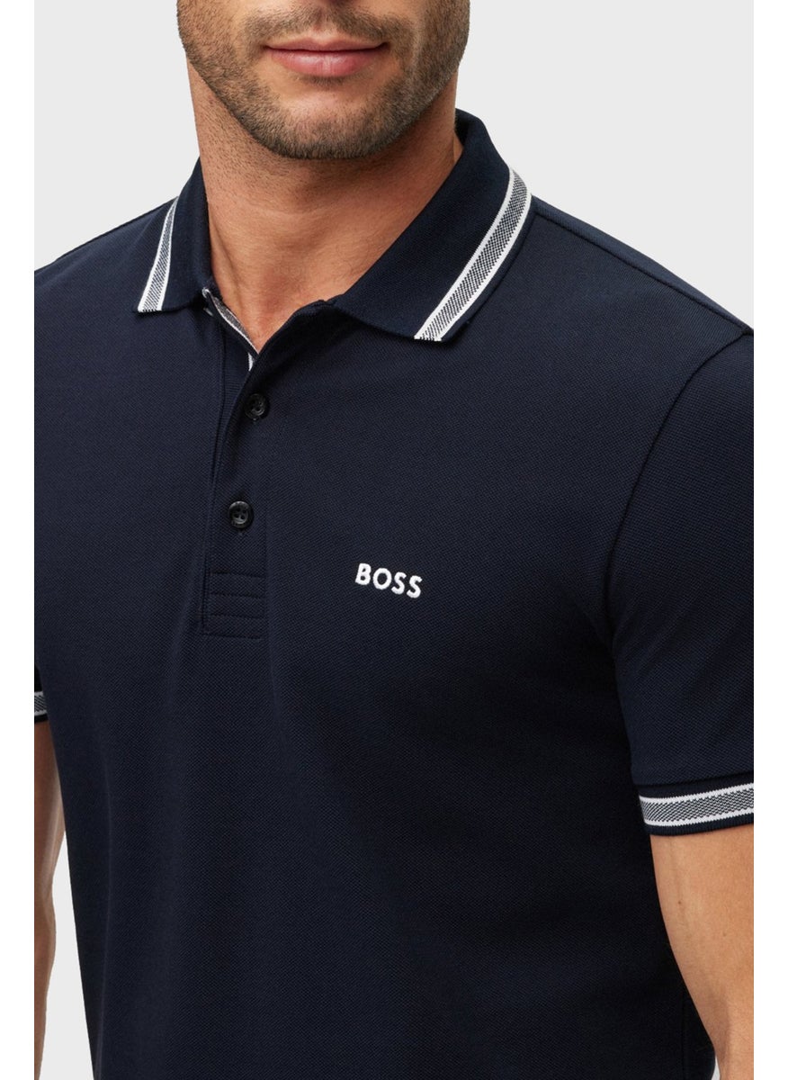 Regular Fit Cotton Polo T Shirt Men's Polo T Shirt 50469055 402