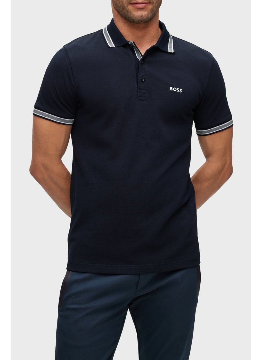Regular Fit Cotton Polo T Shirt Men's Polo T Shirt 50469055 402