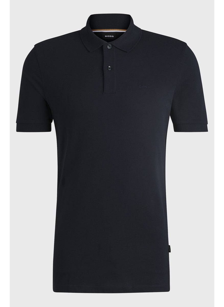 Cotton Regular Fit Polo Neck T Shirt Men's Polo Neck T Shirt 50520297 404