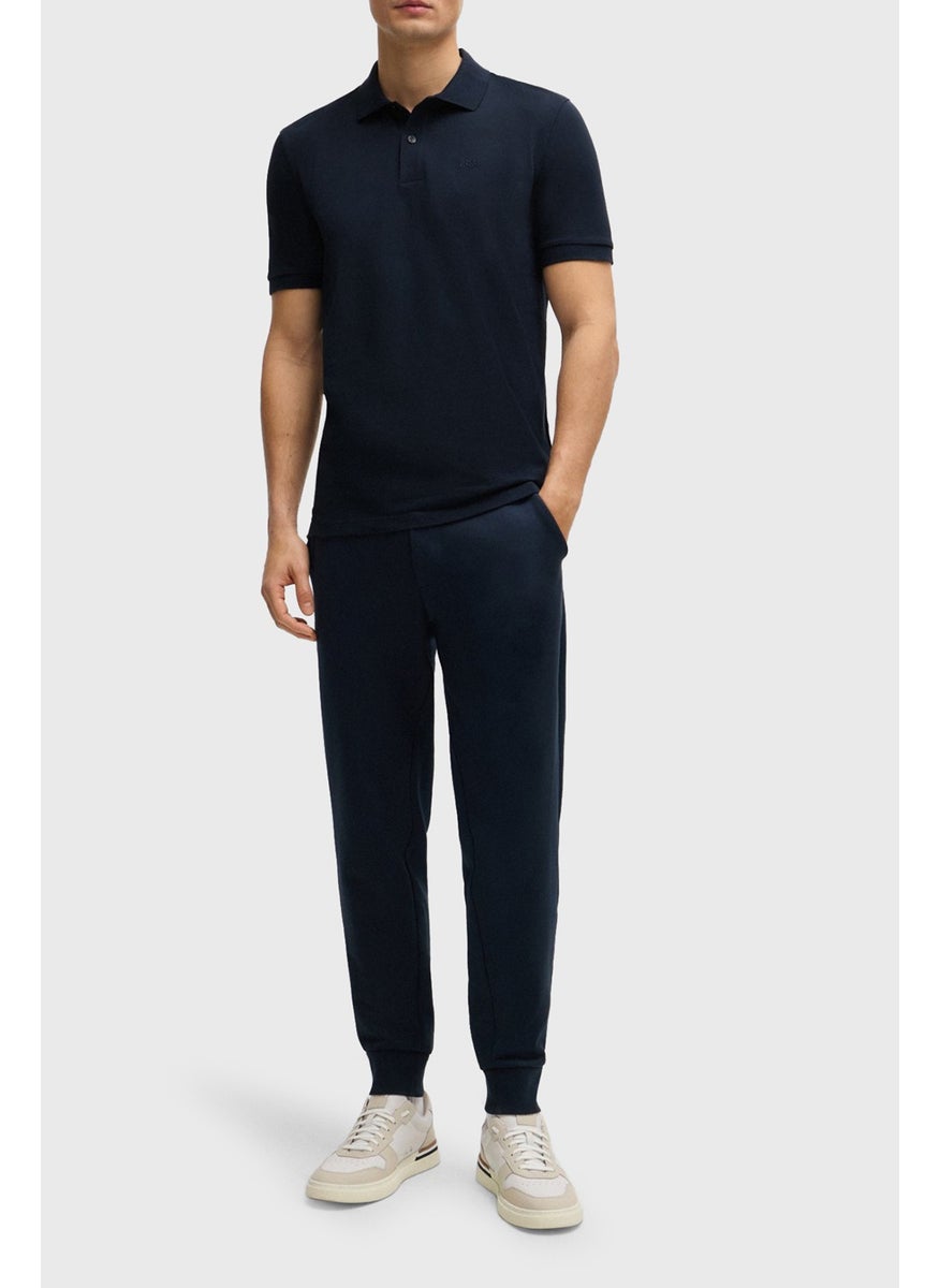 Cotton Regular Fit Polo Neck T Shirt Men's Polo Neck T Shirt 50520297 404